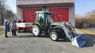 Svěcení traktoru 2022